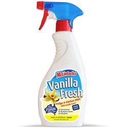 McLintocks Vanilla Fresh All Purpose Cleaner Spray Bottle 500ml