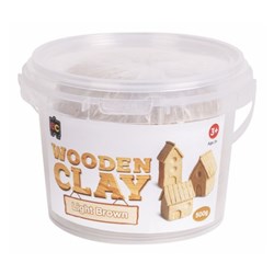 Educational Colours Wooden Clay 500gm Light Brown