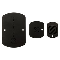 Scosche MagicPlate Magnetic Replacement Kit Set Of 3 Black Plates