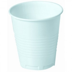 Hutamaki 6oz White Plastic Cup 175ml 1000 cups per carton