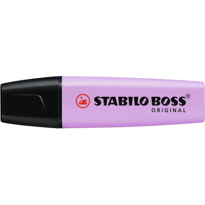Stabilo Boss Highlighter 2-5mm 70/155 Pastel Box of 10 Lilac